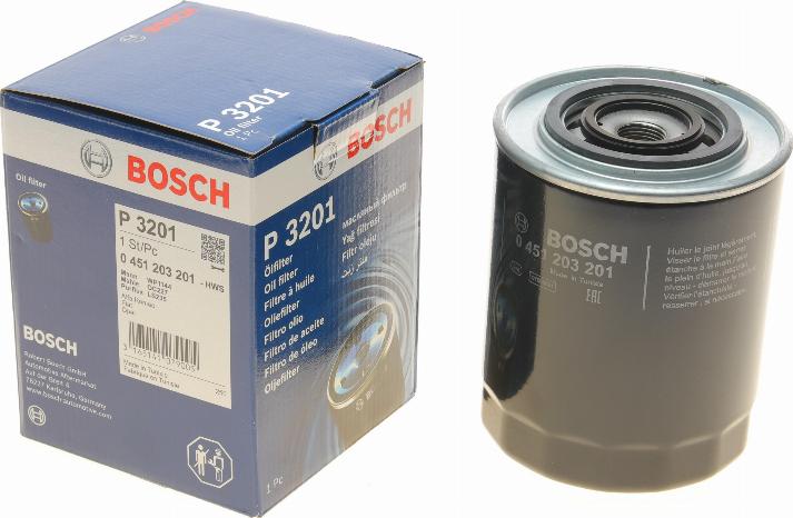 BOSCH 0 451 203 201 - Eļļas filtrs adetalas.lv