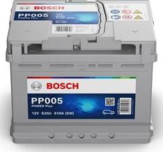 BOSCH 0 092 PP0 050 - Startera akumulatoru baterija adetalas.lv