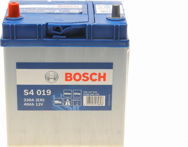 BOSCH 0 092 S40 190 - Startera akumulatoru baterija adetalas.lv