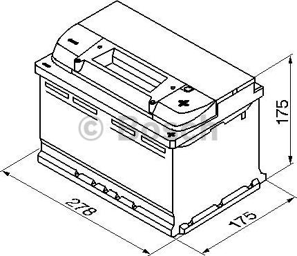 BOSCH 0 092 S50 070 - Startera akumulatoru baterija adetalas.lv