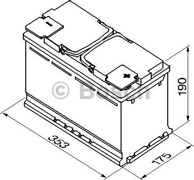 BOSCH 0 092 S60 020 - Startera akumulatoru baterija adetalas.lv