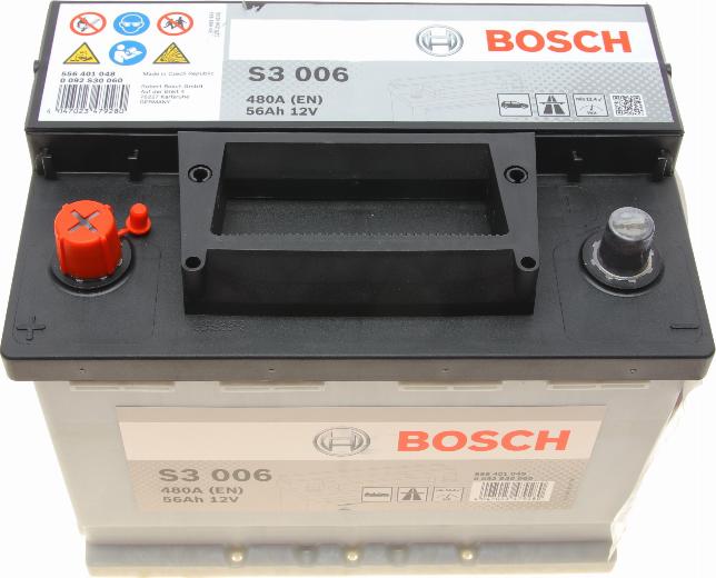 BOSCH 0 092 S30 060 - Startera akumulatoru baterija adetalas.lv