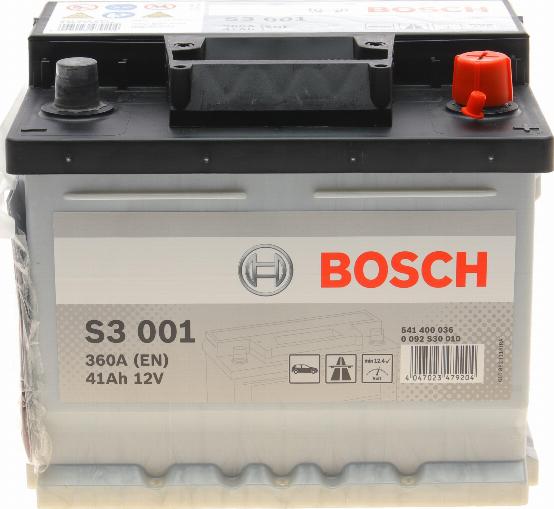 BOSCH 0 092 S30 010 - Startera akumulatoru baterija adetalas.lv