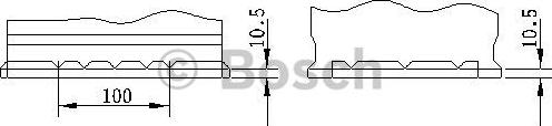 BOSCH 0 092 S50 010 - Startera akumulatoru baterija adetalas.lv