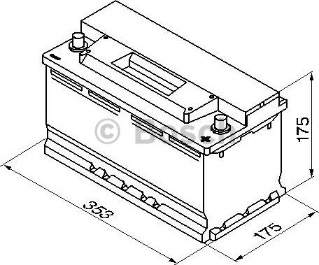 BOSCH 0 092 S30 120 - Startera akumulatoru baterija adetalas.lv