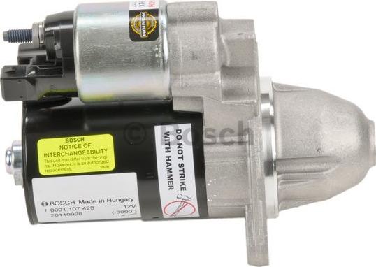 BOSCH 0 001 107 423 - Starteris adetalas.lv