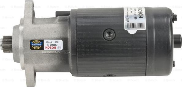 BOSCH 0 001 312 110 - Starteris adetalas.lv