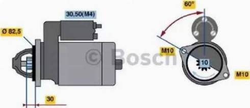 BOSCH 0001218710 - Starteris adetalas.lv