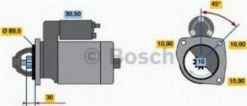 BOSCH 0 001 231 026 - Starteris adetalas.lv