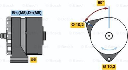 BOSCH 0 120 469 590 - Ģenerators adetalas.lv