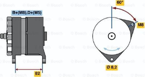 BOSCH 0 120 469 559 - Ģenerators adetalas.lv