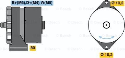 BOSCH 0 120 469 762 - Ģenerators adetalas.lv