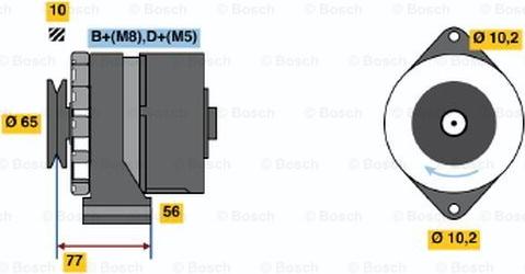 BOSCH 0 120 469 802 - Ģenerators adetalas.lv