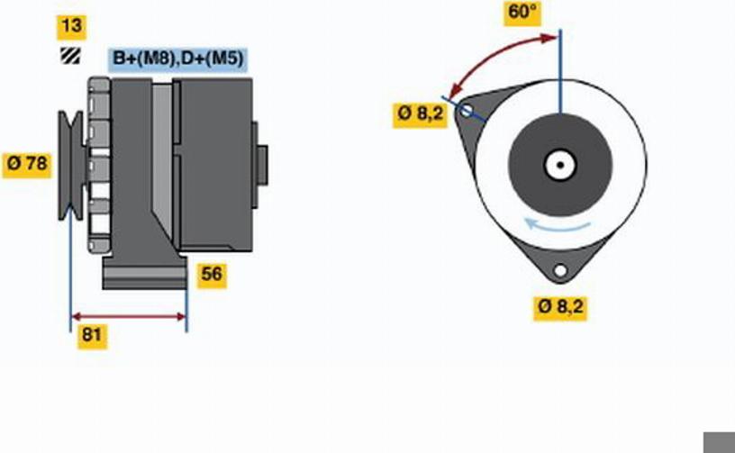 BOSCH 0120469758 - Ģenerators adetalas.lv