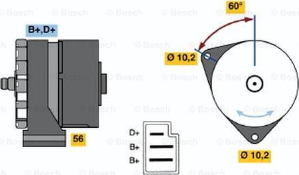 BOSCH 0 120 489 935 - Ģenerators adetalas.lv