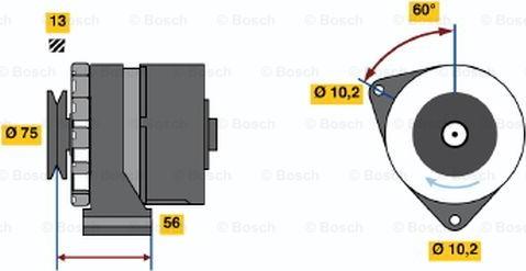 BOSCH 0 120 489 035 - Ģenerators adetalas.lv