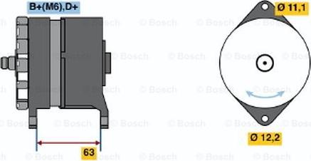 BOSCH 0 120 489 152 - Ģenerators adetalas.lv