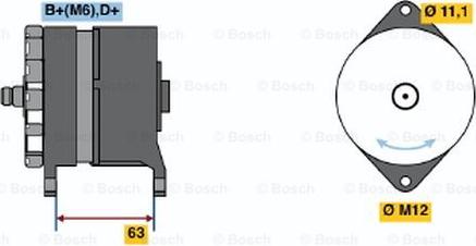 BOSCH 0 120 489 336 - Ģenerators adetalas.lv