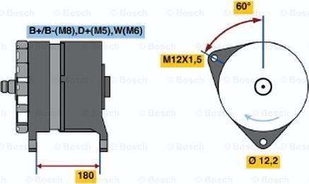 BOSCH 0 120 689 577 - Ģenerators adetalas.lv