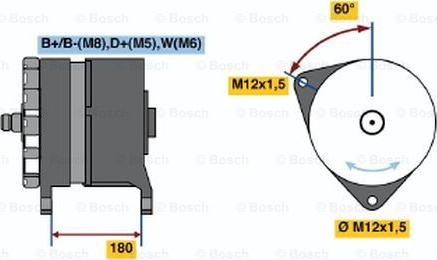 BOSCH 0 120 689 532 - Ģenerators adetalas.lv