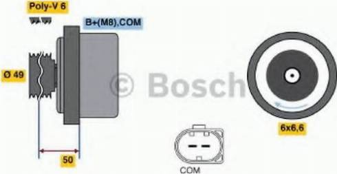 BOSCH 01220AA090 - Ģenerators adetalas.lv