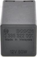 BOSCH 0 335 322 001 - Pagrieziena signāla pārtraucējs adetalas.lv