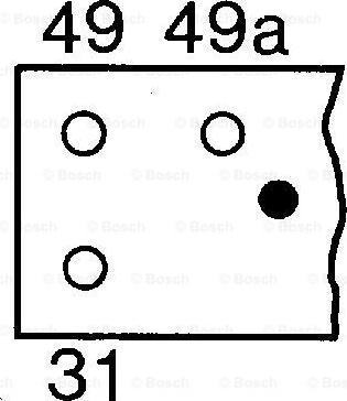 BOSCH 0 335 200 007 - Pagrieziena signāla pārtraucējs adetalas.lv