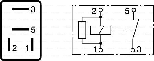 BOSCH 0 332 011 007 - Pagrieziena signāla pārtraucējs adetalas.lv