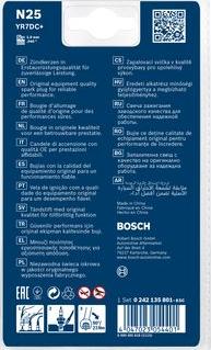 BOSCH 0 242 135 801 - Aizdedzes svece adetalas.lv