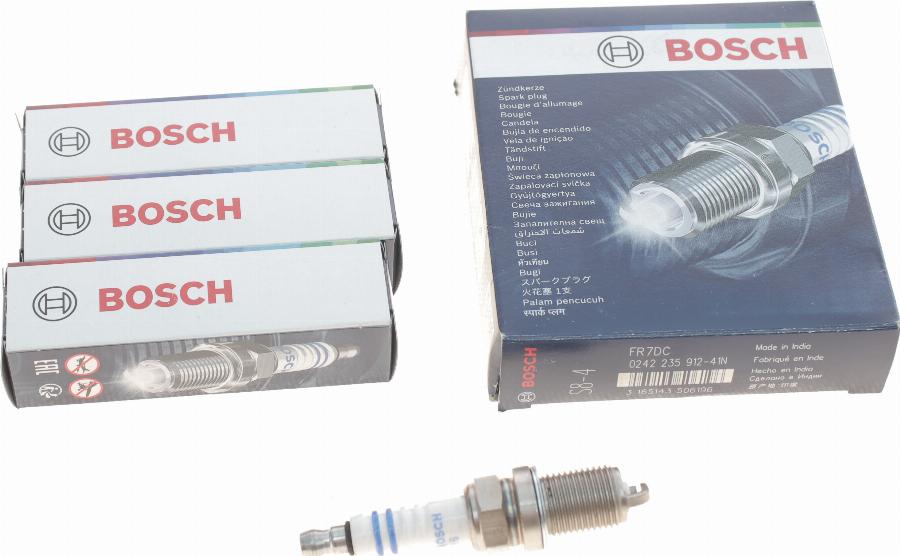 BOSCH 0 242 235 912 - Aizdedzes svece adetalas.lv