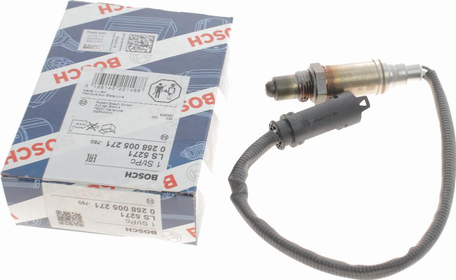 BOSCH 0 258 005 271 - Lambda zonde adetalas.lv