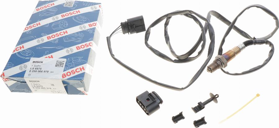 BOSCH 0 258 006 978 - Lambda zonde adetalas.lv