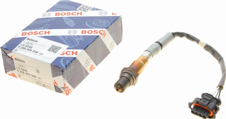 BOSCH 0 258 006 546 - Lambda zonde adetalas.lv