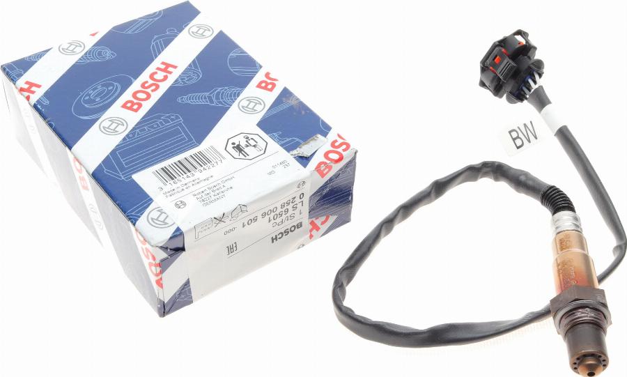 BOSCH 0 258 006 501 - Lambda zonde adetalas.lv