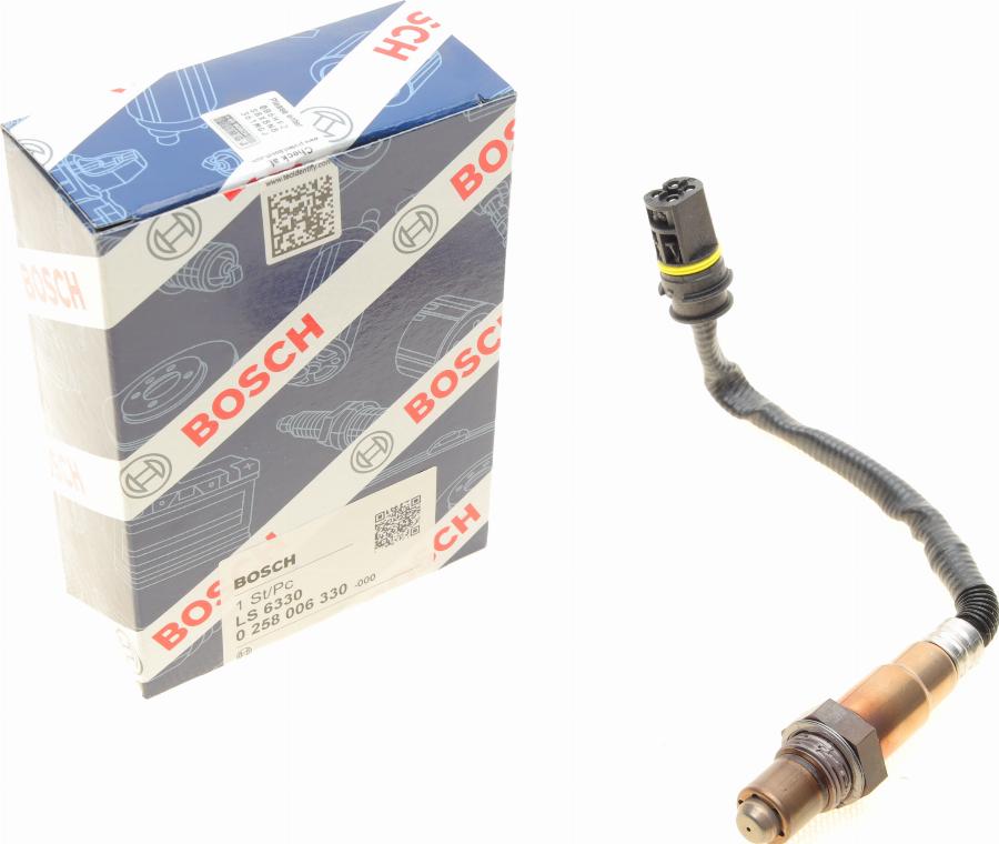 BOSCH 0 258 006 330 - Lambda zonde adetalas.lv