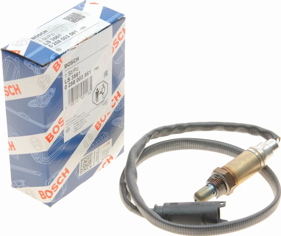 BOSCH 0 258 003 561 - Lambda zonde adetalas.lv