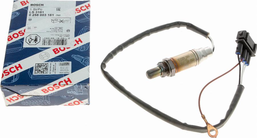 BOSCH 0 258 003 181 - Lambda zonde adetalas.lv