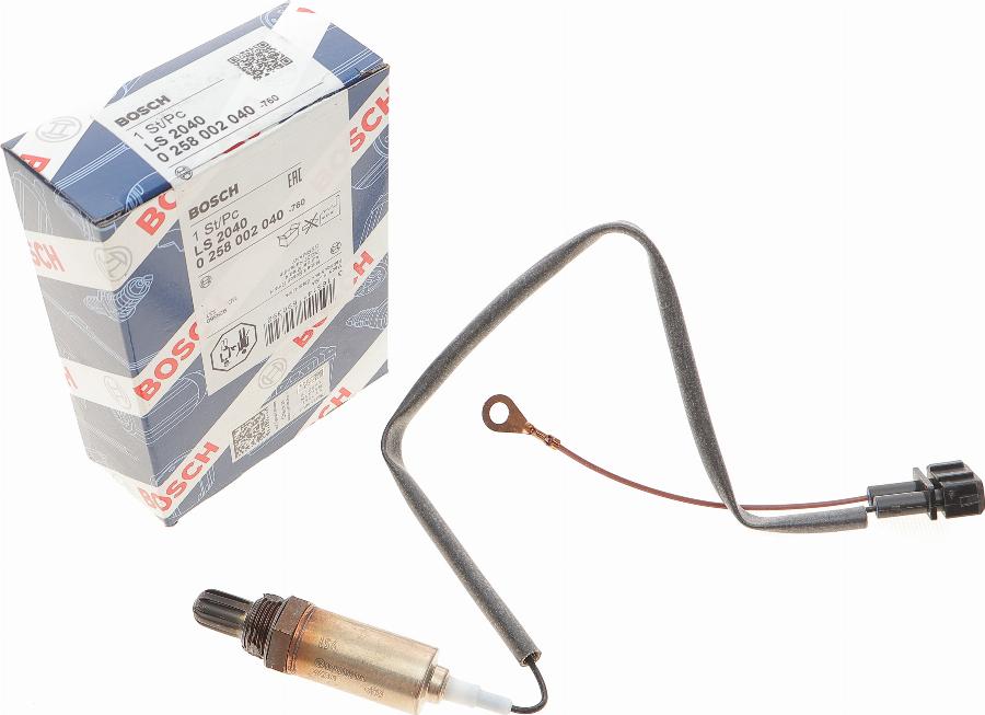 BOSCH 0 258 002 040 - Lambda zonde adetalas.lv