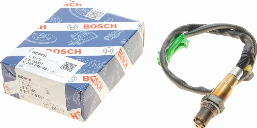 BOSCH 0 258 010 081 - Lambda zonde adetalas.lv