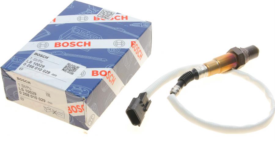 BOSCH 0 258 010 029 - Lambda zonde adetalas.lv