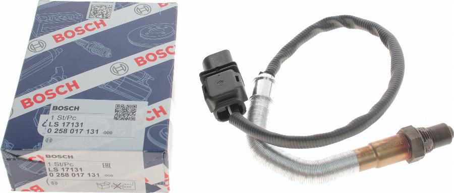 BOSCH 0 258 017 131 - Lambda zonde adetalas.lv