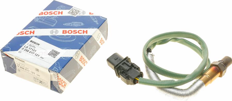 BOSCH 0 258 017 121 - Lambda zonde adetalas.lv