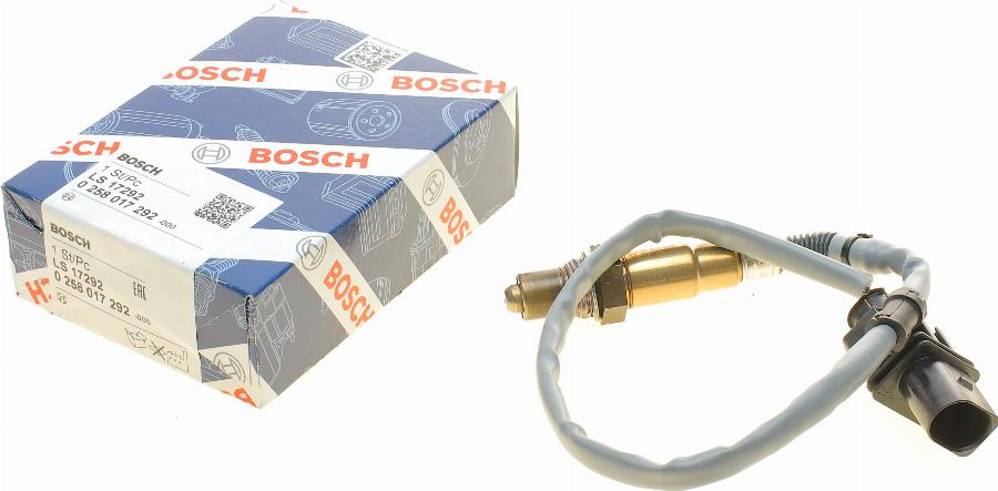 BOSCH 0 258 017 292 - Lambda zonde adetalas.lv