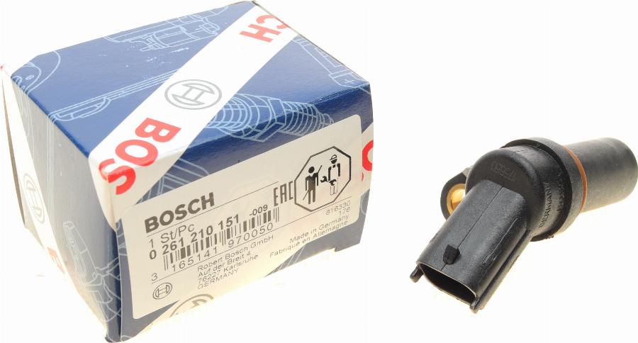 BOSCH 0 261 210 151 - Impulsu devējs, Kloķvārpsta adetalas.lv