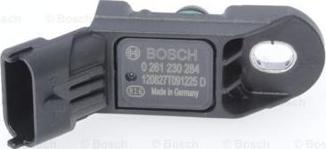 BOSCH 0 261 230 284 - Devējs, Pūtes spiediens adetalas.lv