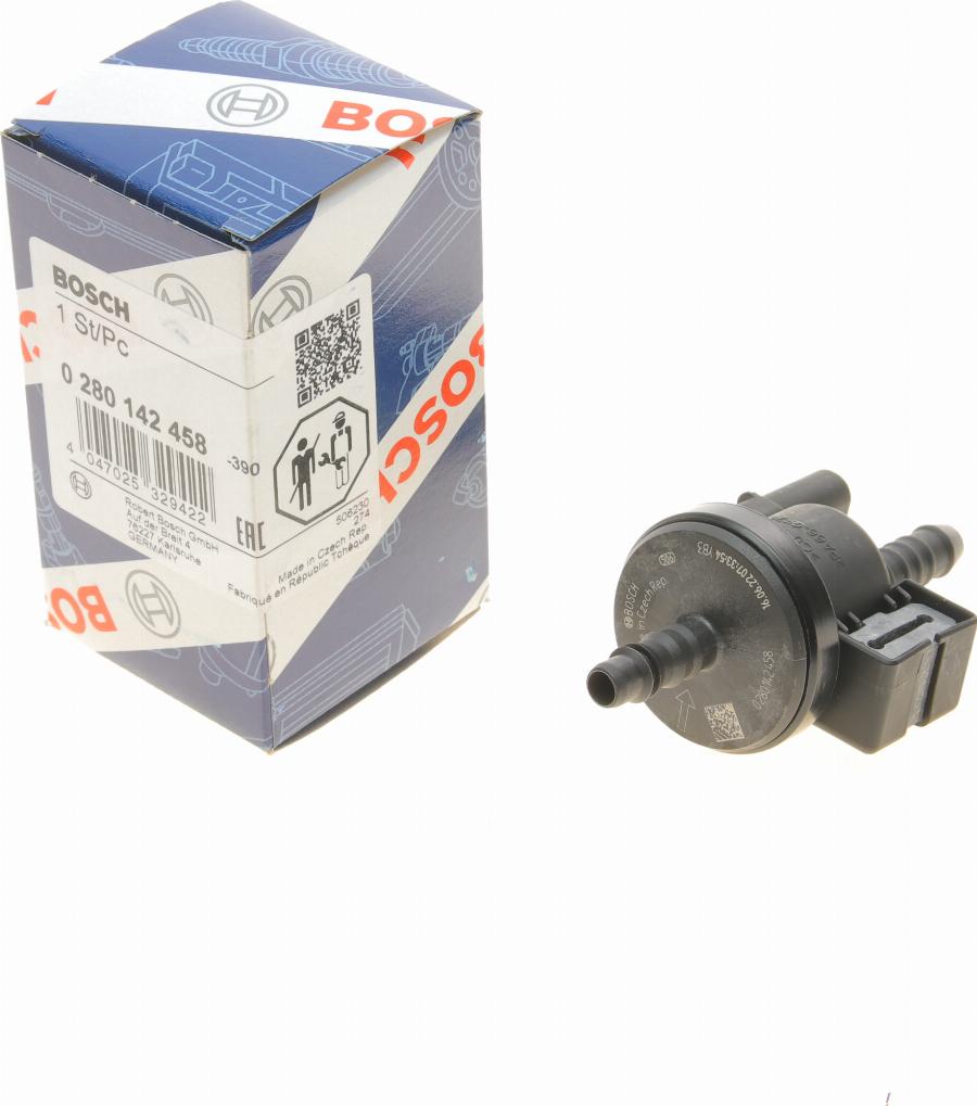 BOSCH 0 280 142 458 - Ventilācijas vārsts, Degvielas tvertne adetalas.lv