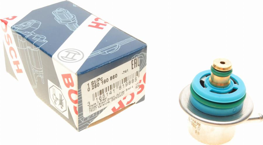 BOSCH 0 280 160 560 - Degvielas spiediena regulators adetalas.lv