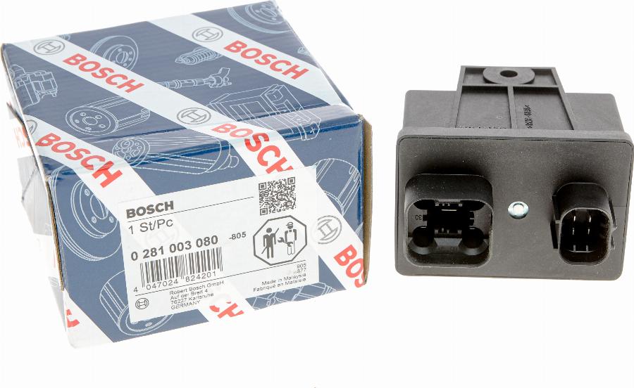 BOSCH 0 281 003 080 - Vadības bloks, Kvēlsveces darbības laiks adetalas.lv