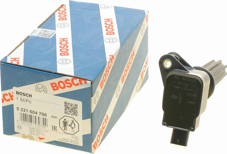 BOSCH 0 221 604 700 - Aizdedzes spole adetalas.lv