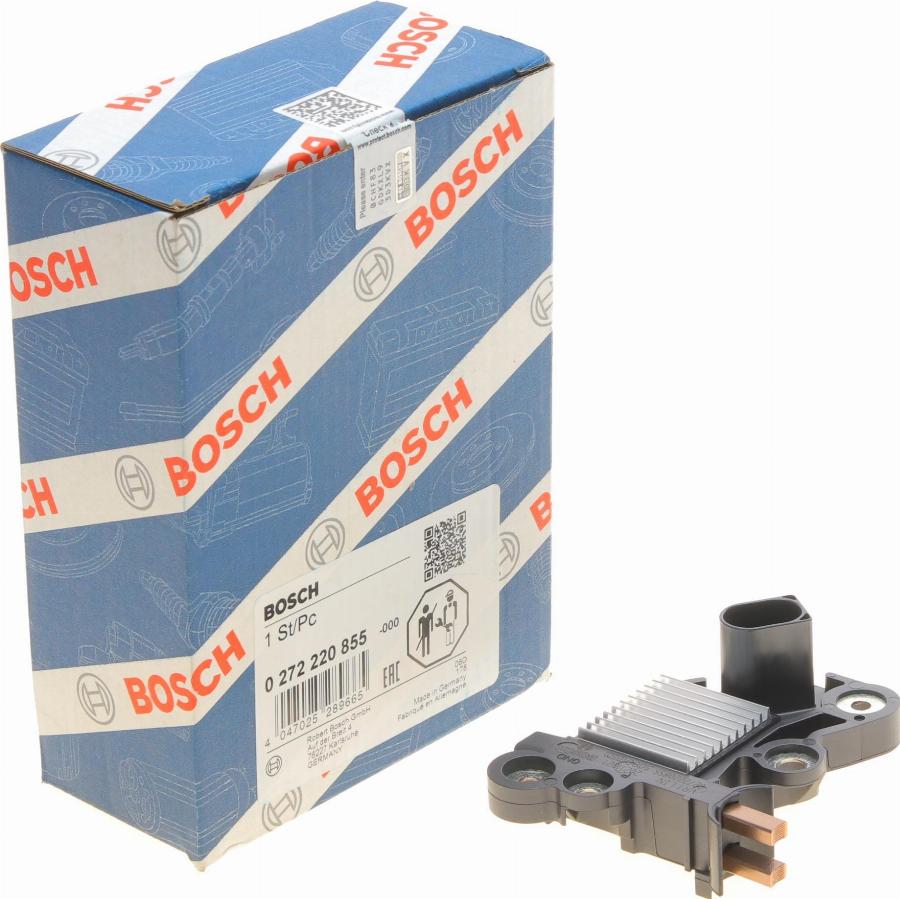 BOSCH 0 272 220 855 - Ģeneratora sprieguma regulators adetalas.lv